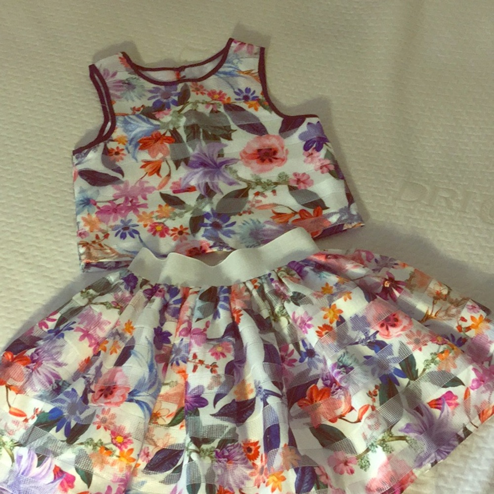 Pippa and Julie set -top and skirt